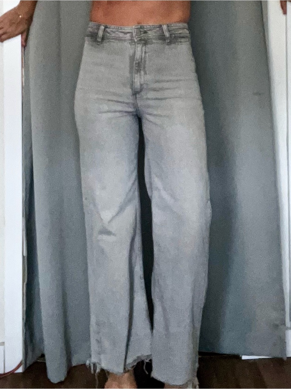 Mango Grey Jeans